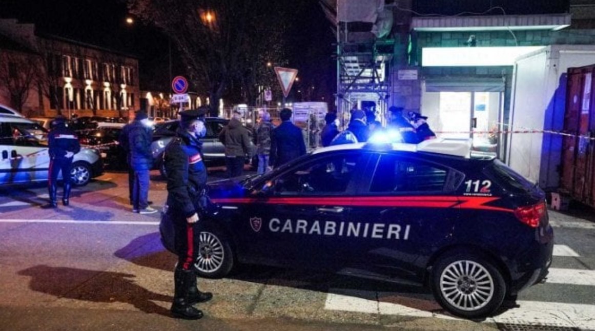 Carabinieri post rapina a Caivano