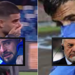 Le lacrime Insigne e la rabbia di De Laurentiis