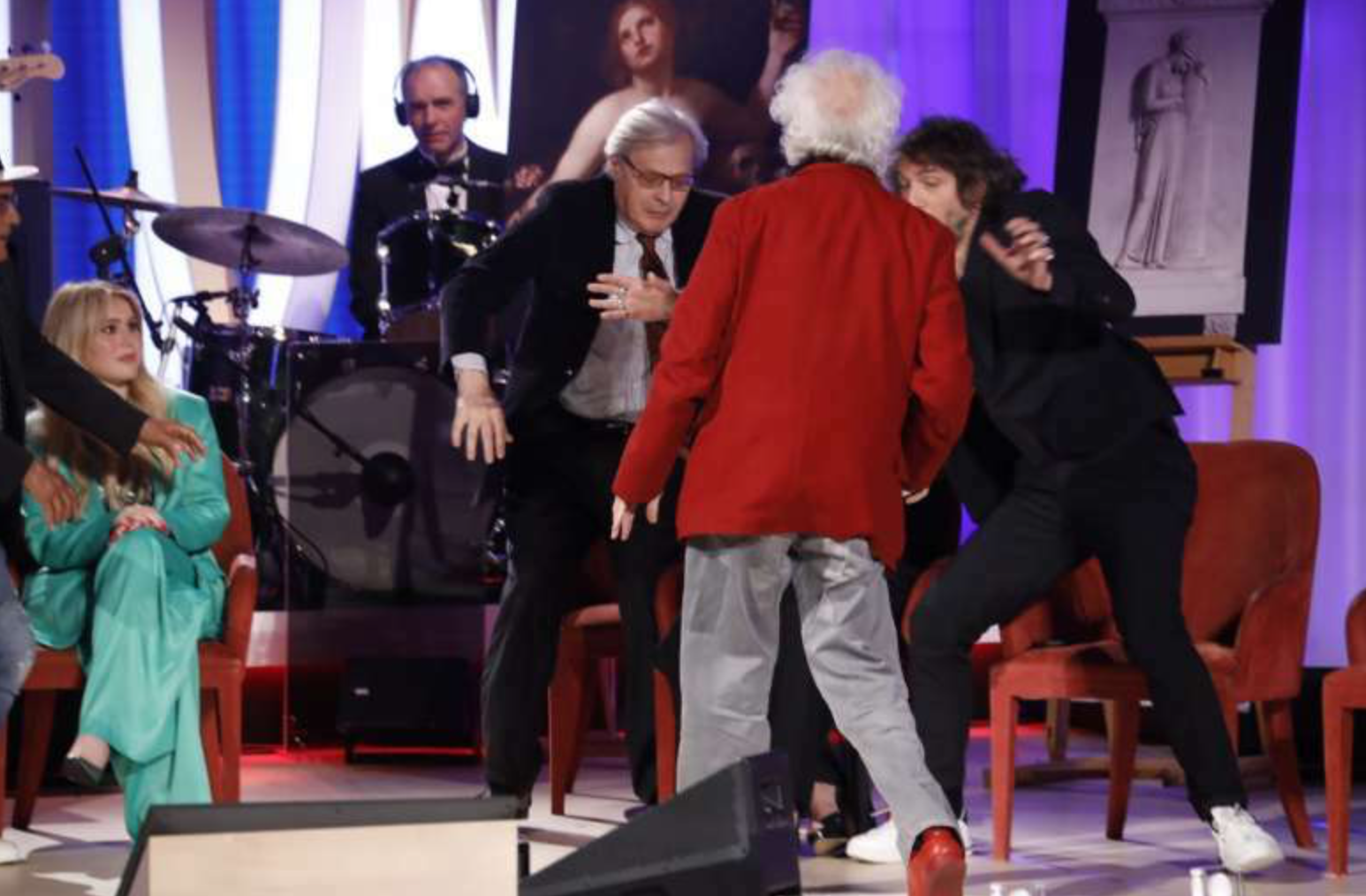 Rissa al Maurizio Costanzo Show 