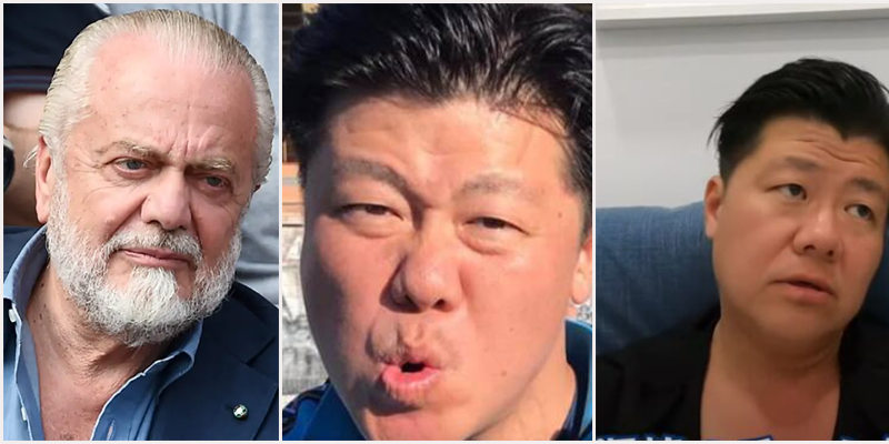 influencer derubato ssc napoli