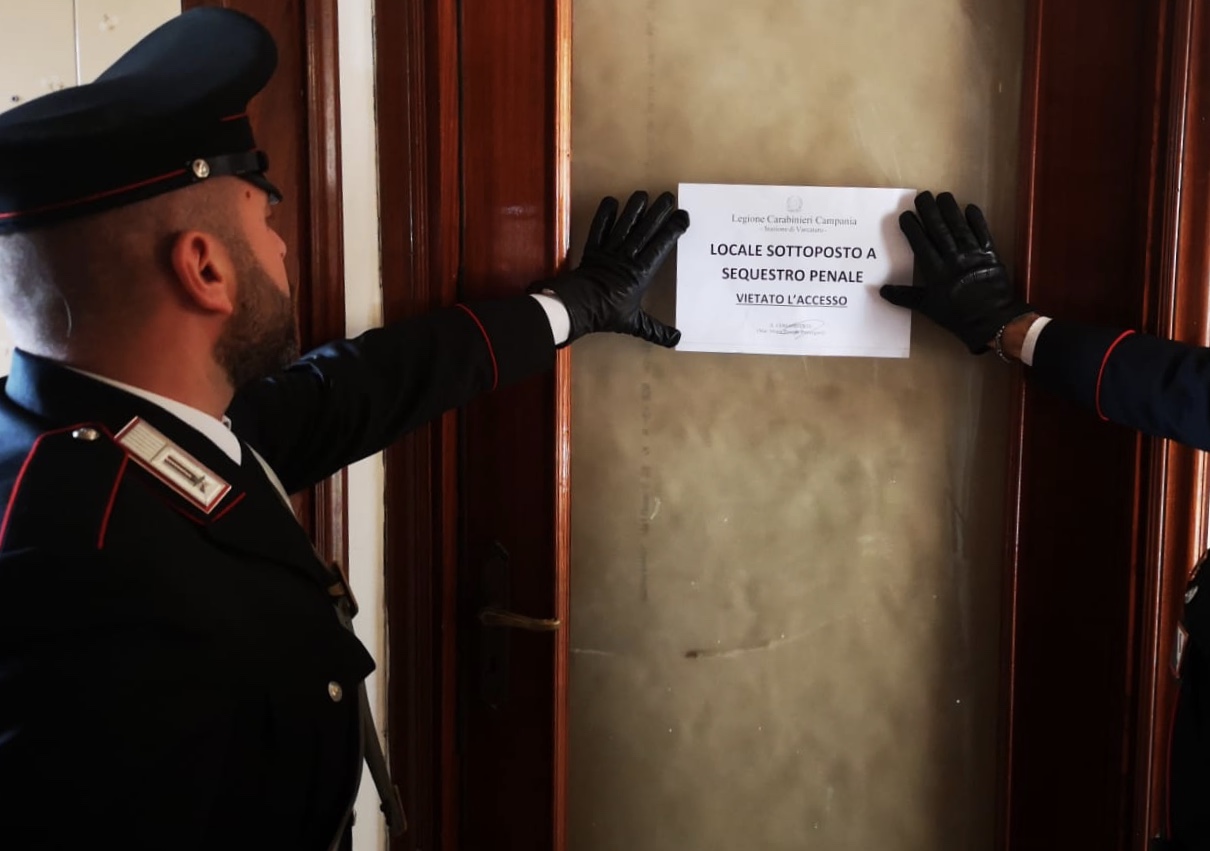 Varcaturo, scoperta dai carabinieri casa di appuntamenti