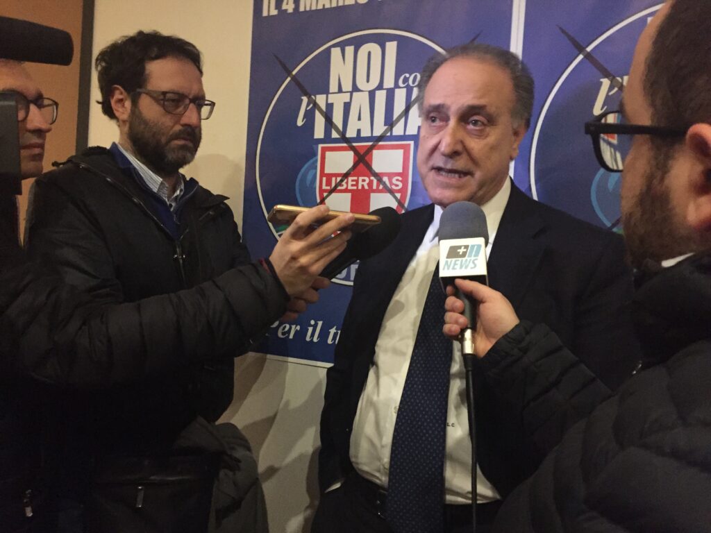 Elezioni, Lorenzo Cesa ad Avellino: "Noi determinanti per un centrodestra a trazione moderata"