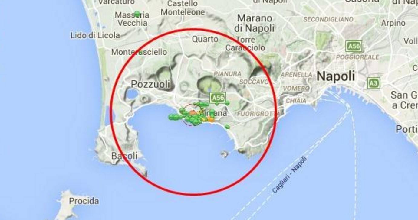 Scossa di terremoto nel napoletano: paura tra gli abitanti 