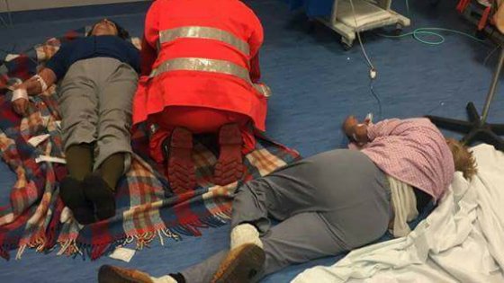 Ospedale di Nola, pazienti curati per terra: scatta l'inchiesta della regione