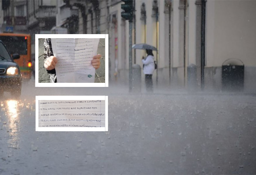 Allerta meteo a Napoli e provincia, la decisione sulle scuole: la lettera di una bimba al sindaco