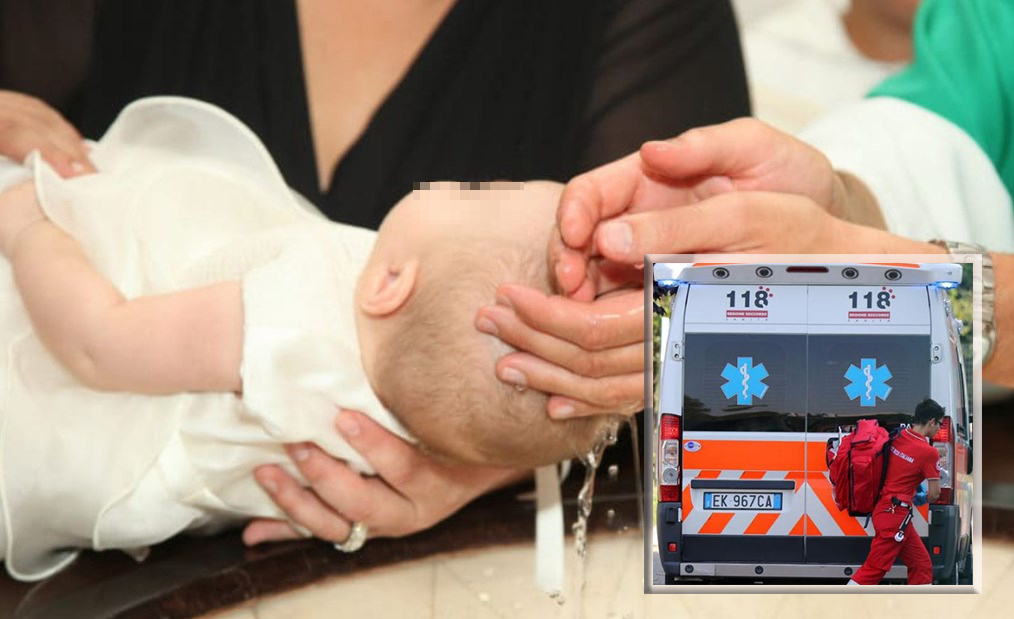 Agropoli, donna partorisce feto morto in chiesa durante un battesimo