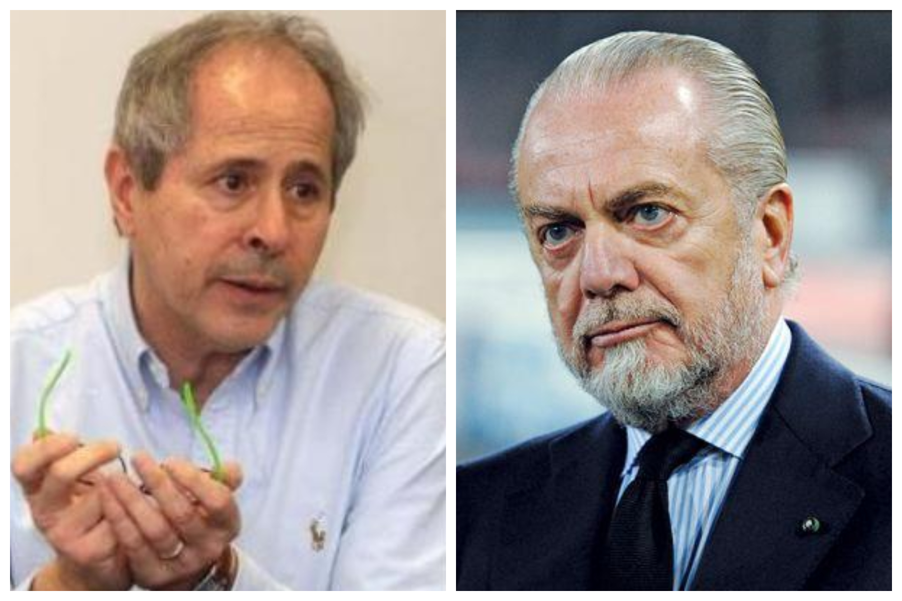 "Aurelio De Laurentiis, un irresponsabile", così il virologo Andrea Crisanti, direttore di Microbiologia presso l'Università di Padova, ha definito il Presidente del Napoli.