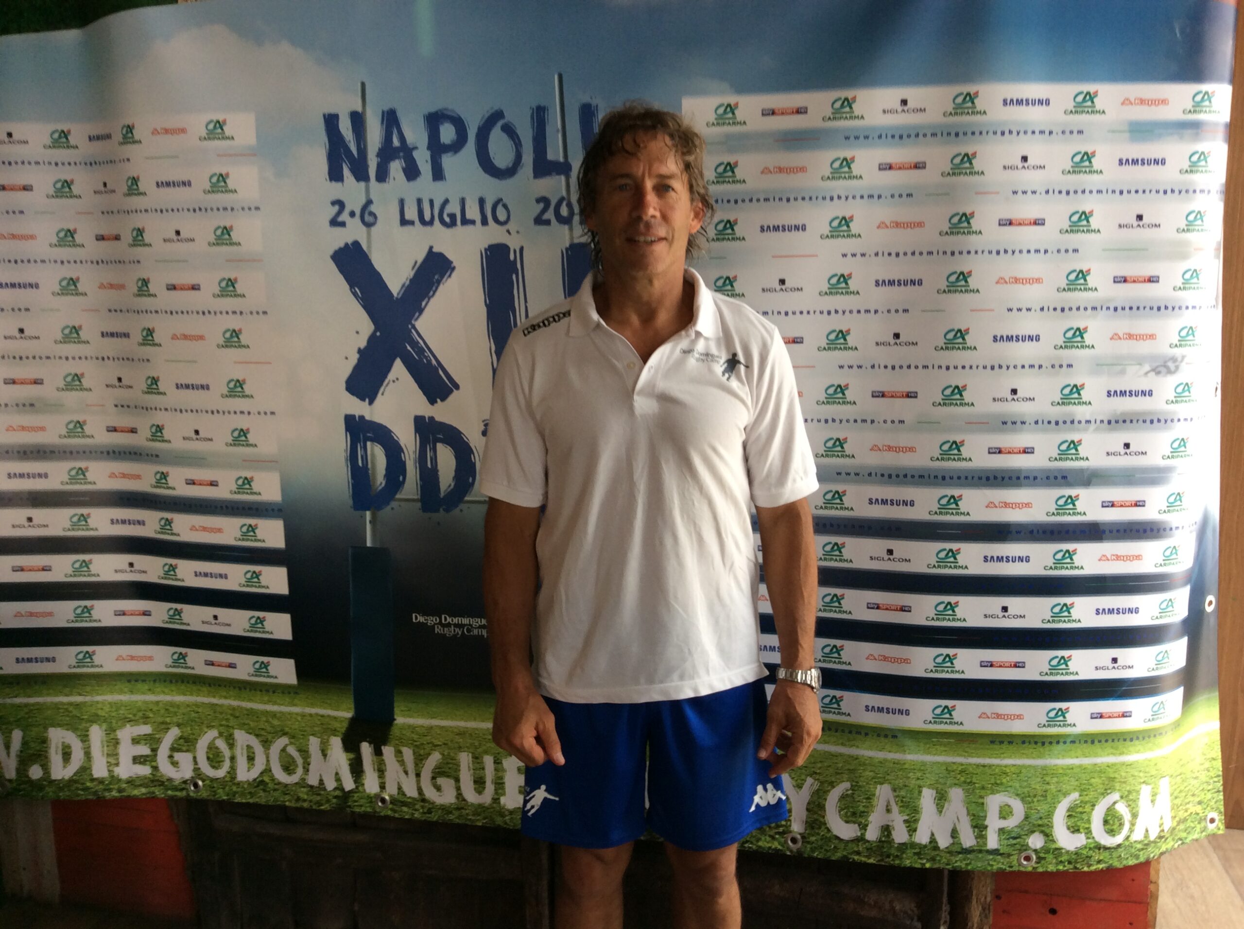 Intervista a Diego Dominguez: "Napoli terreno fertile per il rugby. L'obiettivo è creare sinergia tra i club"