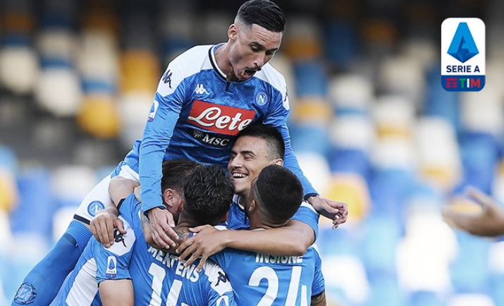 Il Napoli batte anche la Spal e cala il tris 3 a 1 al San Paolo 