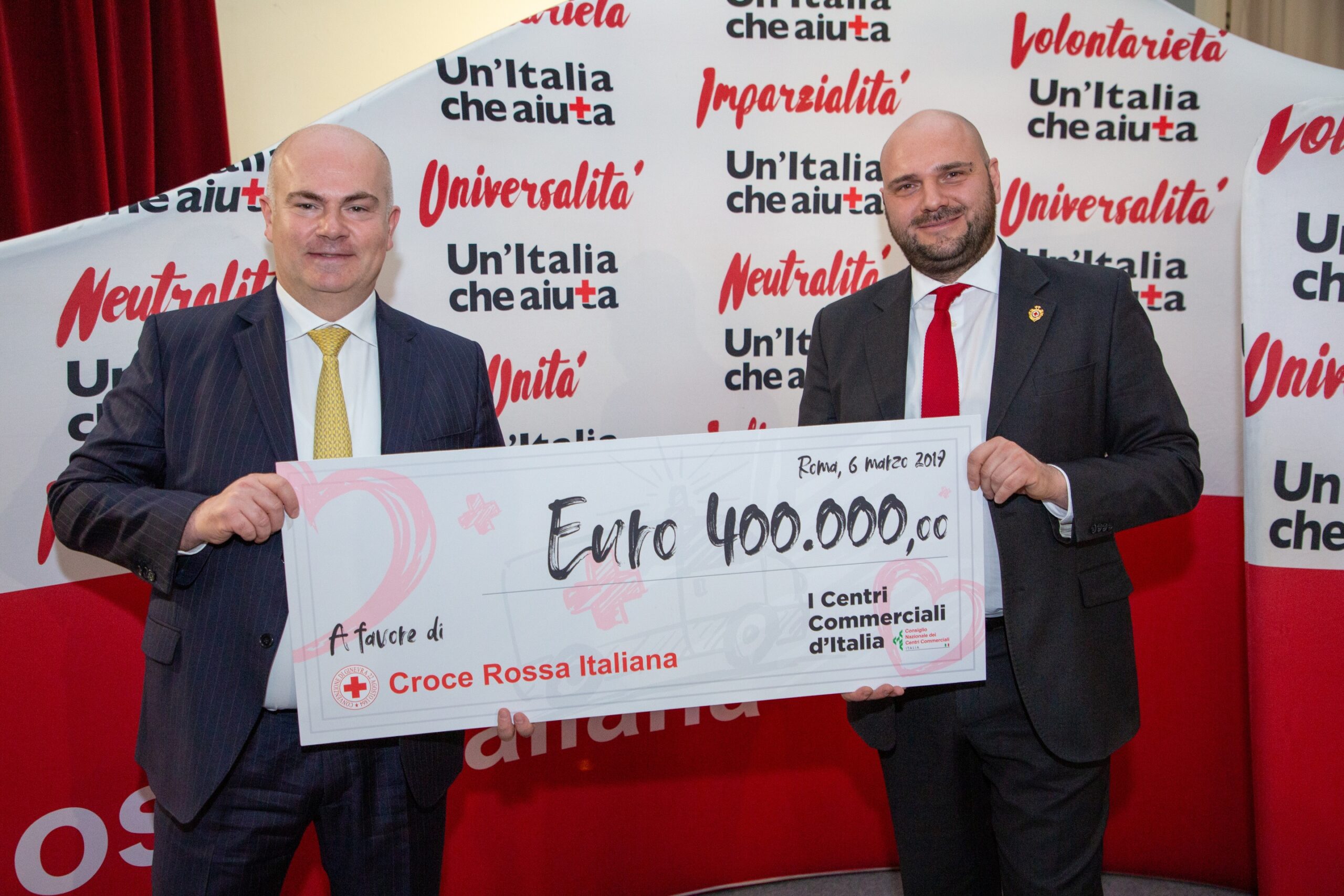 Croce Rossa Italiana e centri commerciali, raccolti 475mila euro per la solidarietà