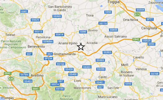 Scossa di Terremoto in Campania: avvertita dagli abitanti