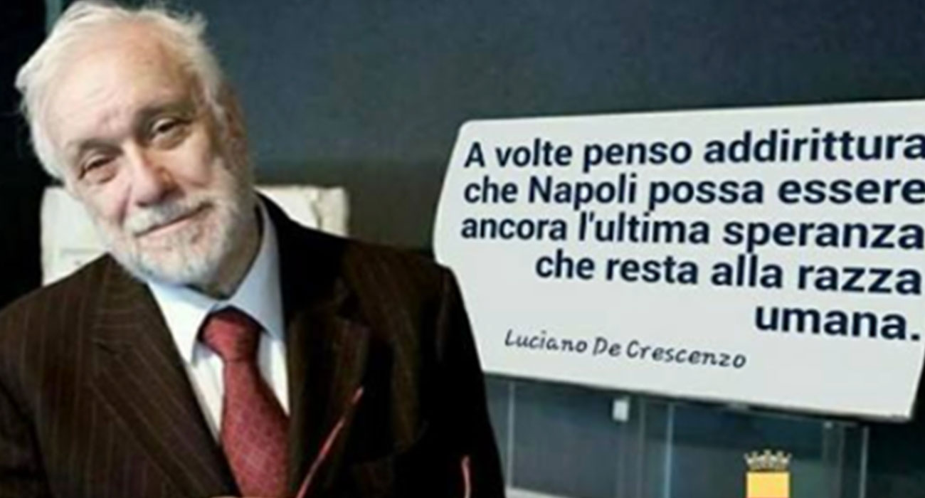 Il professor Bellavista ad uno juventino: “Ti sei fatto bene i conti, ti conviene?”