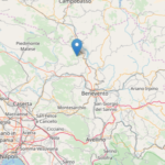 Scossa di terremoto in provincia di Benevento, magnitudo di 2.8