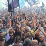 Terremoto a Catania, prima di Napoli - Inter il gesto dei tifosi azzurri
