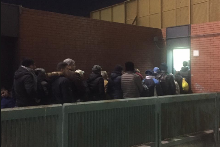 Stadio San Paolo trasformato in orinatoio a cielo aperto