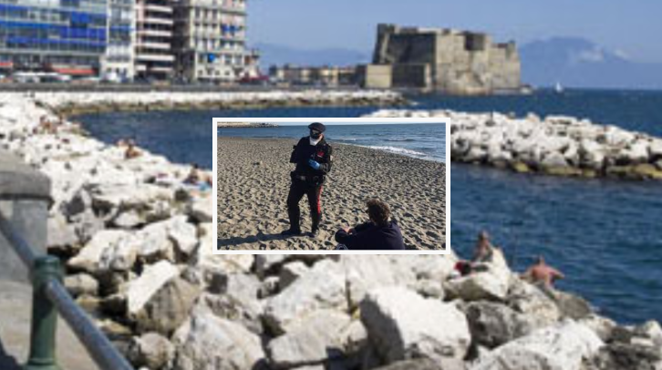 Covid, aumentano i controlli: vietato prendere il sole