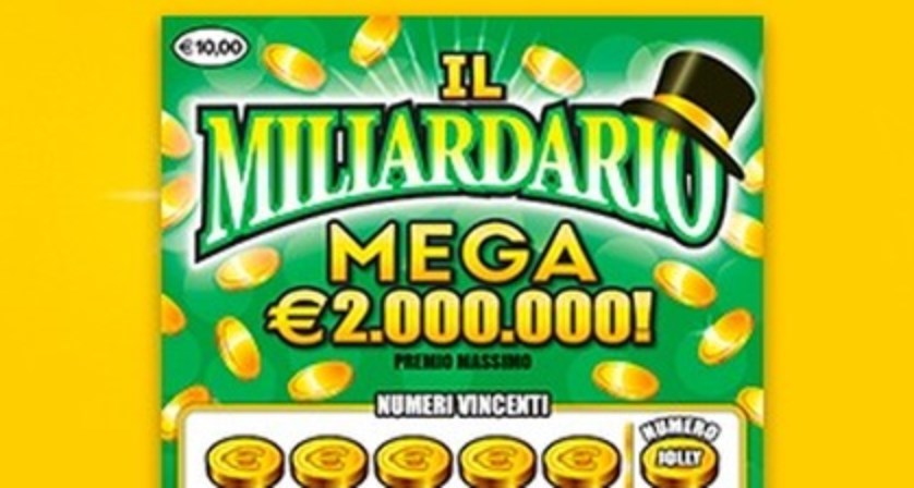 Compra gratta e vinci da 10€ e vince 2 milioni di euro: colpo grosso in Irpinia