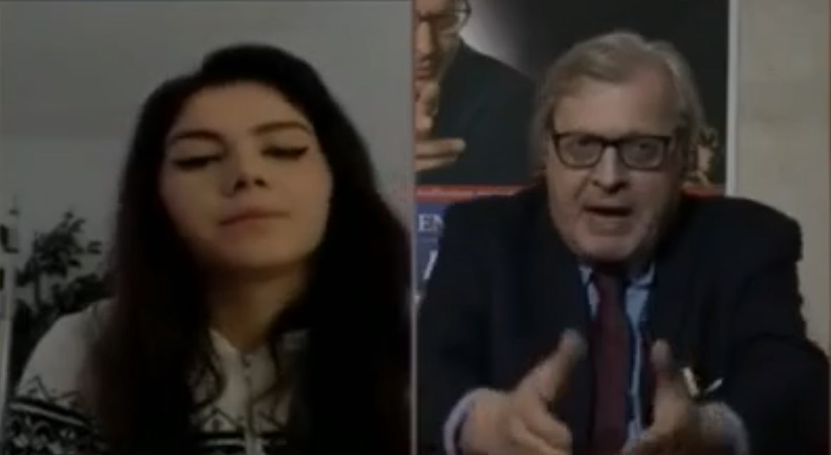 Scontro Sgarbi - Nappi: "Ti intendi di c+++i e allora parla di c+++i!"