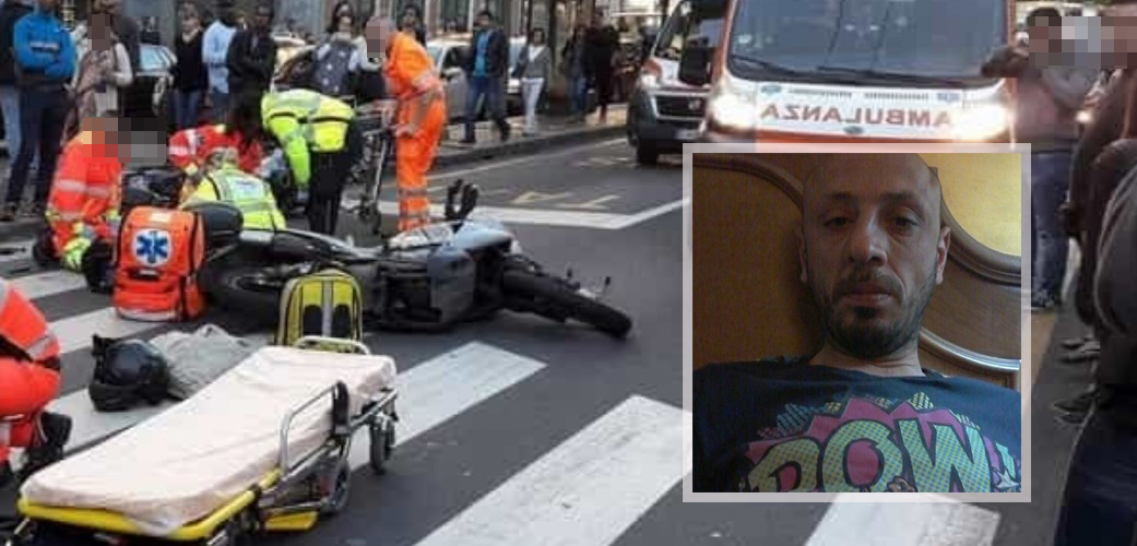Dramma nei pressi dell'Auchan, si schianta con il motorino: Pietro muore a 43 anni 