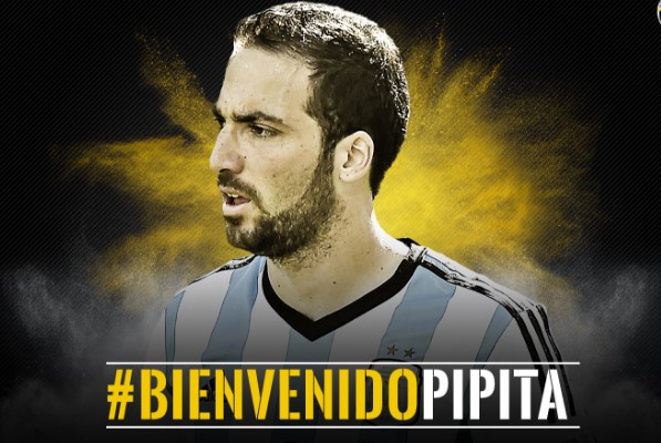 Gonzalo Higuain alla Juventus: nel comunicato sparisce l'esperienza al Napoli