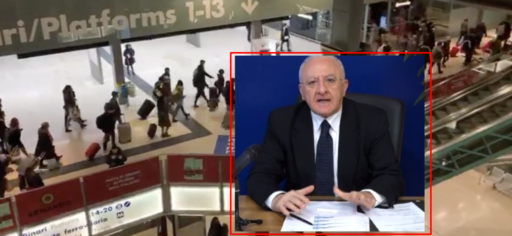 Esodo dal Nord verso la Campania dopo il 4 maggio, interviene De Luca: "Restano obblighi vigenti"