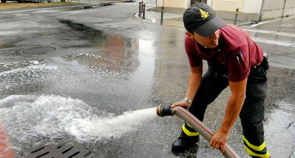 Napoli, domenica di pioggia: ecco gli altri danni a Pianura