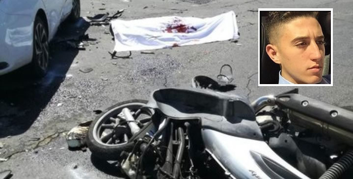 Salerno, schianto in strada con lo scooter: Antonio non ce l'ha fatta