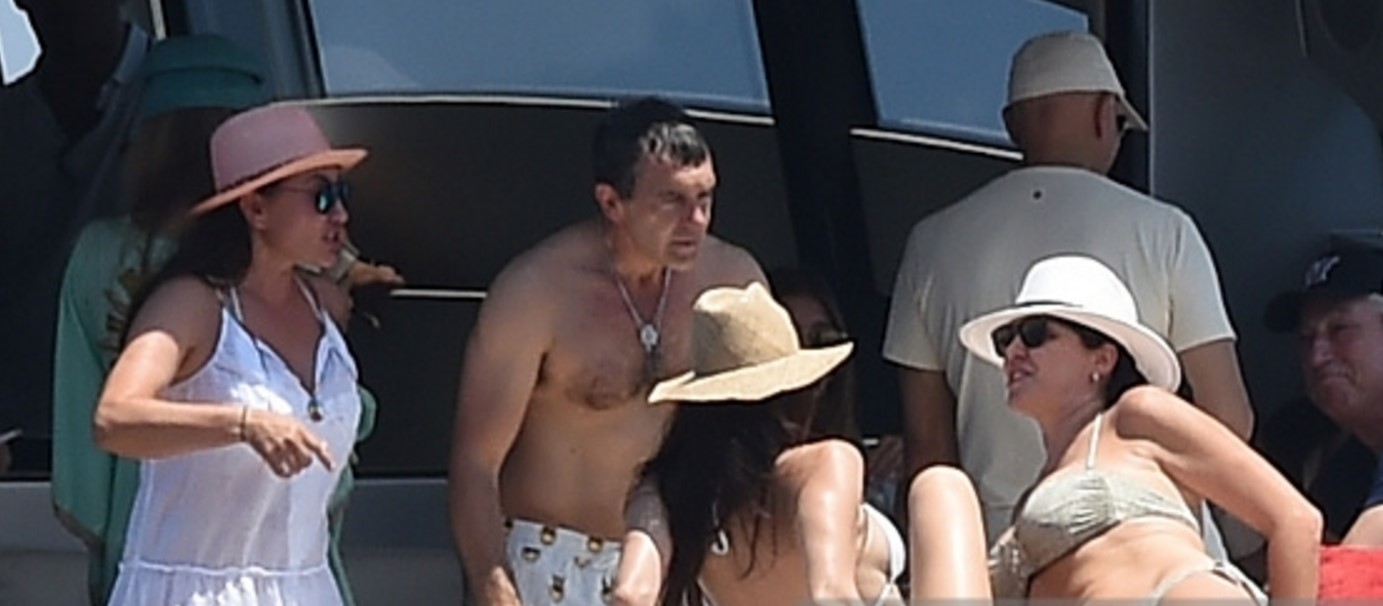antonio banderas a ischia