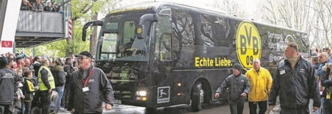 Borussia-Dortmund, più esplosioni vicino al bus della squadra: annullata partita
