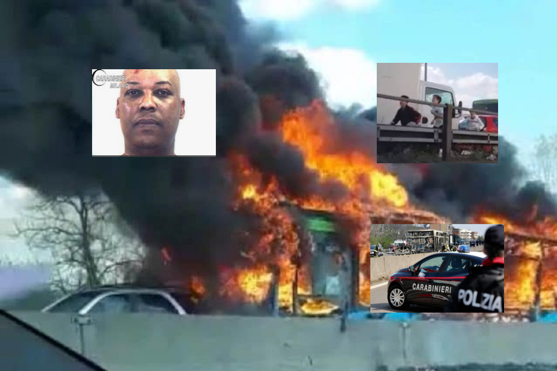 Bus in fiamme, l'autista interrogato in carcere: "Sentivo la voce dei bambini morti in mare"