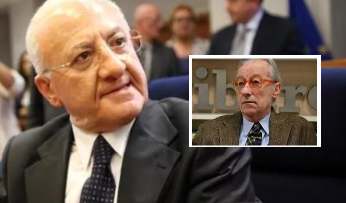 Feltri fa i complimenti a De Luca: "È stato bravissimo"