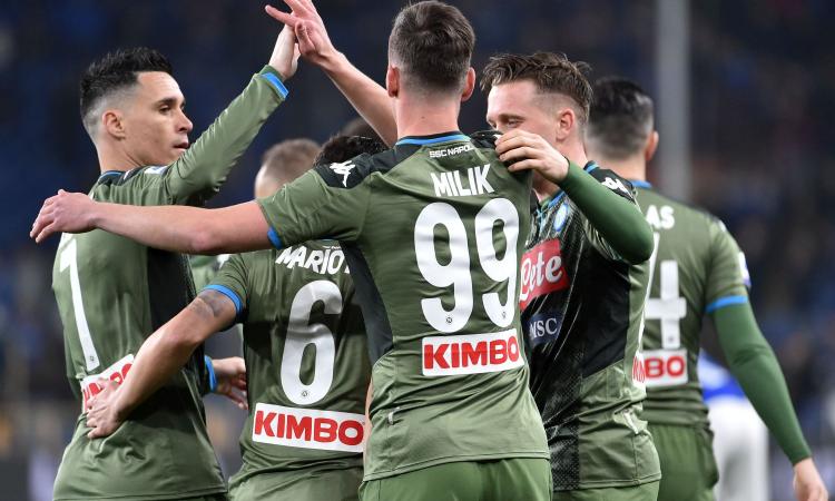 Napoli al cardiopalma, gli azzurri espugnano il Marassi: gol vittoria di Demme