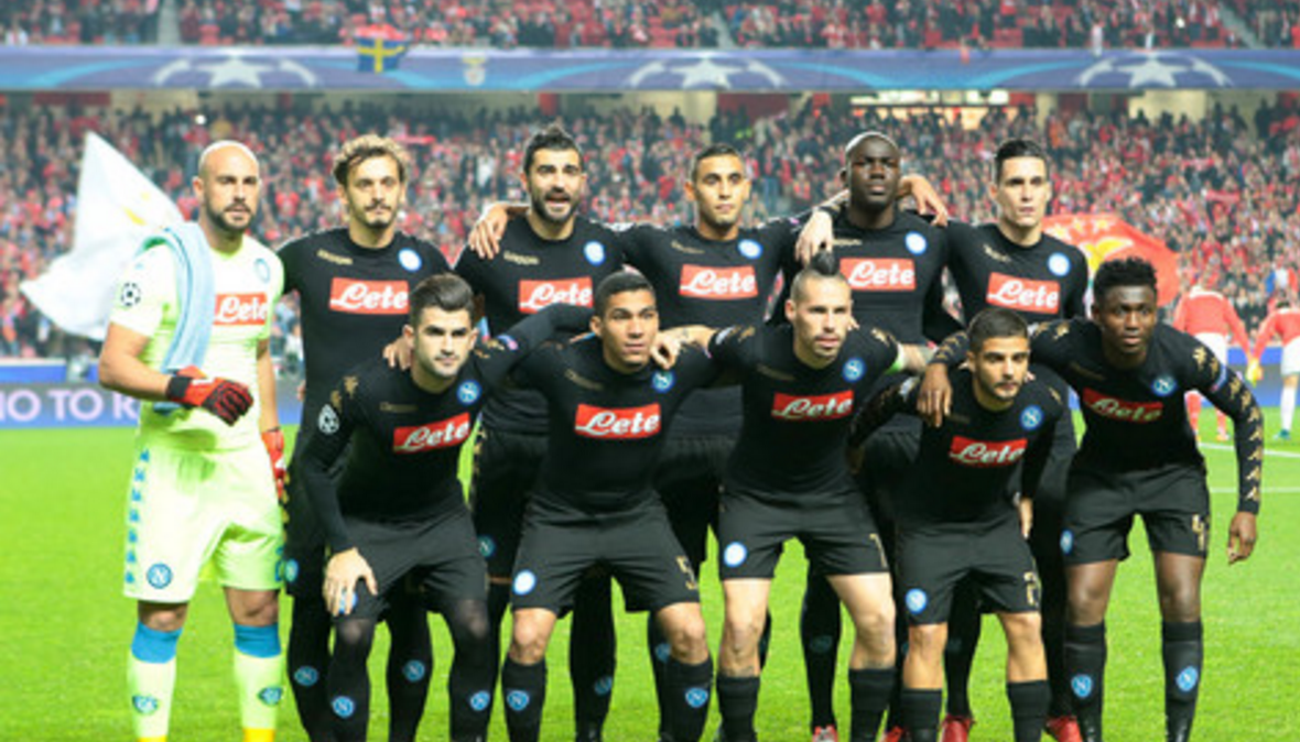 Il Napoli vince contro il Benfica, si qualifica agli ottavi di Champions League 