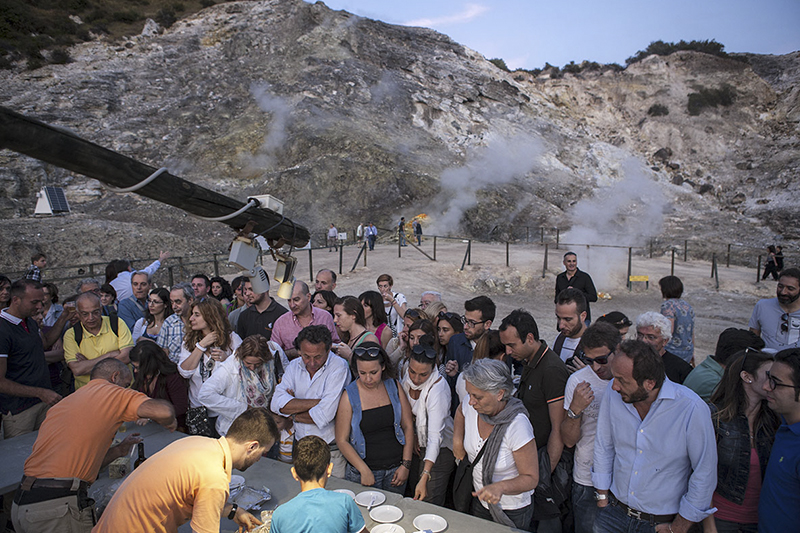 Il sabato Sera alla Solfatara tra curiosità, leggende e cucina geotermica