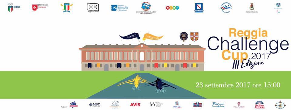 Reggia Challenge Cup 2017, sabato 23 settembre alla Reggia di Caserta