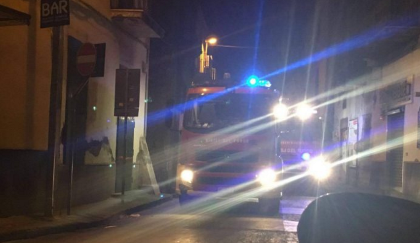 incendio appartamento giugliano