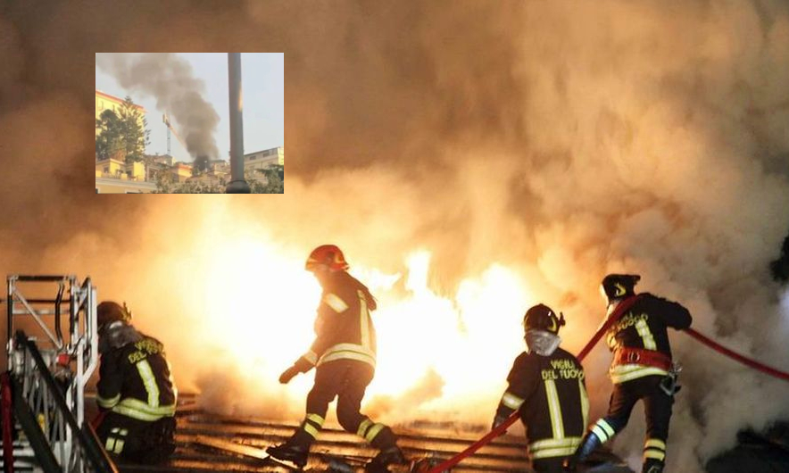 Chiaia, materasso bruciato rende aria irrespirabile per migliaia di persone