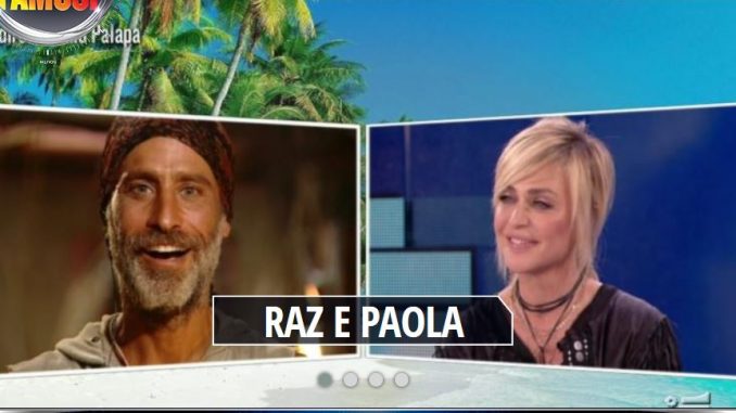 isola dei famosi paola barale raz degan