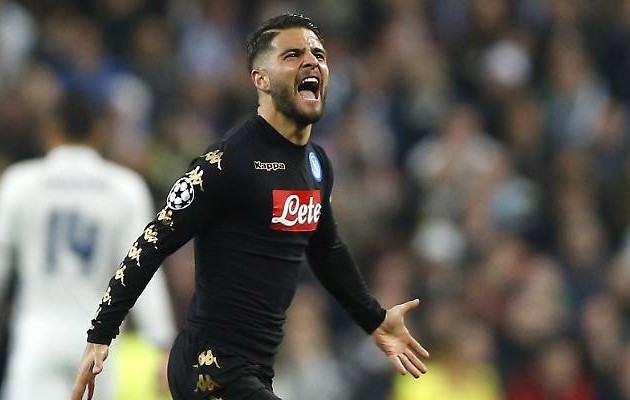 Lorenzo Insigne premiato dall'Uefa: suo il gol più bello del turno di Champions