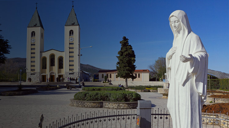 Lutto Madonna Medjugorje