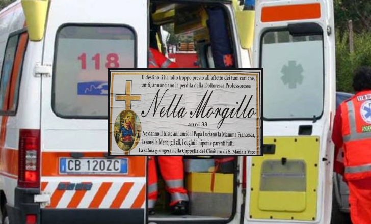 Tragedia nel casertano, Nella stroncata dalla malattia: uccisa nella notte a 33 anni