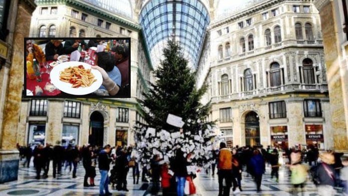 Napoli, l'iniziativa in vista del Natale: ecco il pranzo per i bisognosi