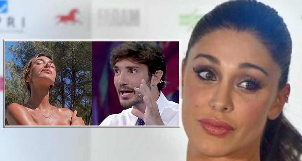 Il topless di Belen Rodriguez a Ibiza, la provocazione che non sfugge ai fan