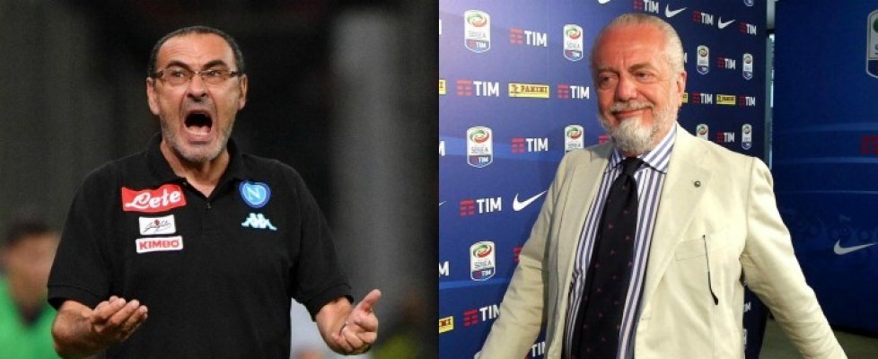 Sarri rompe con De Laurentiis e si guarda intorno: il Milan ci sta pensando