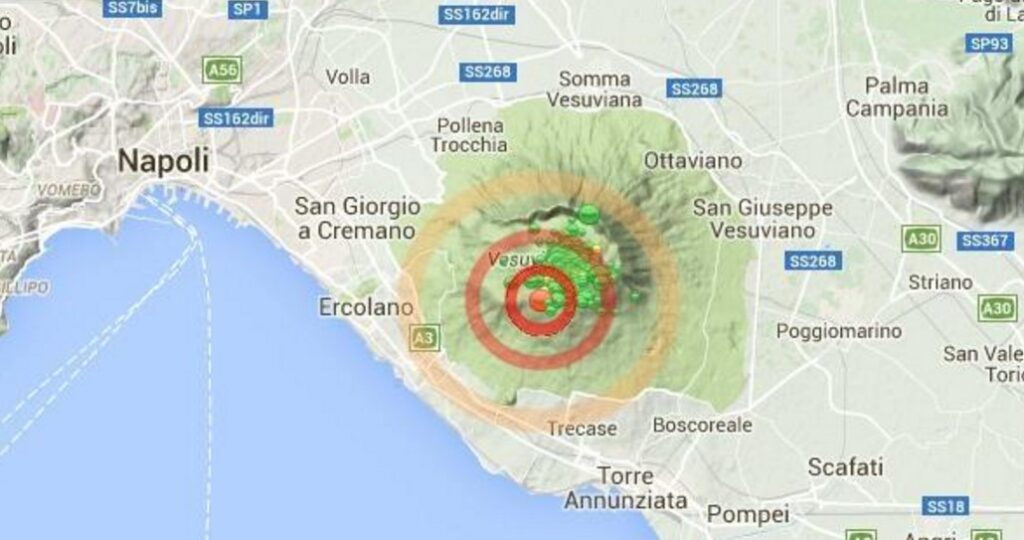 Scossa di terremoto alle pendici del Vesuvio: paura tra le persone