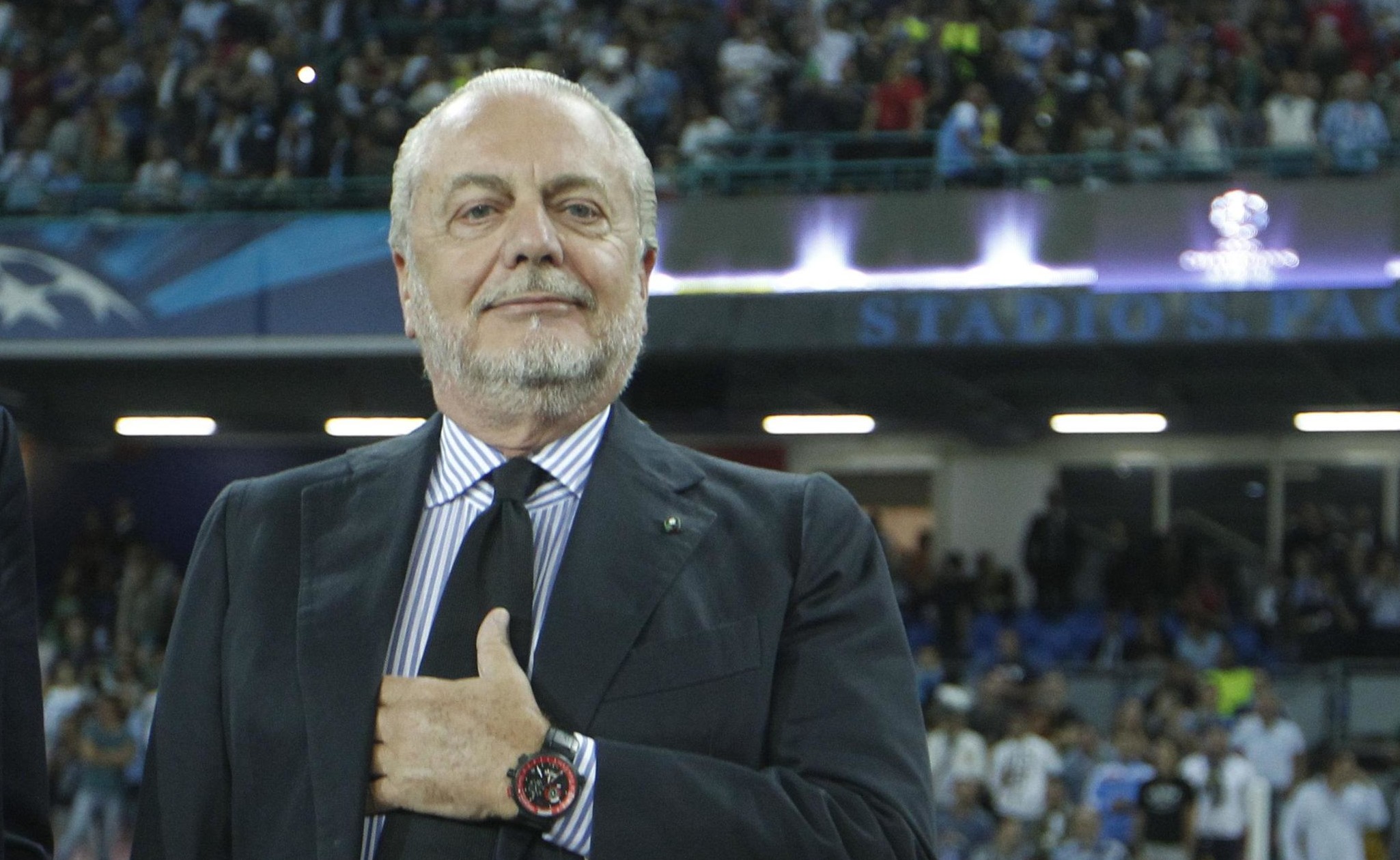 aurelio de laurentiis vende il napoli