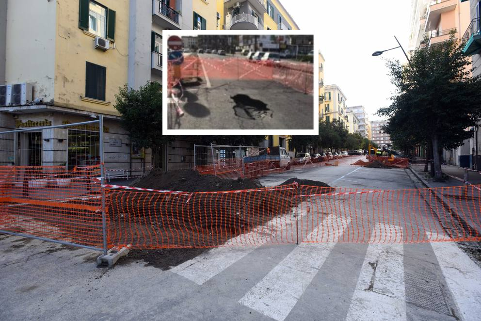 Napoli sprofonda, altra voragine al Vomero e via Marina