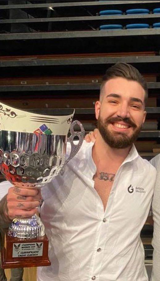 vince il premio come miglior barbiere d'Italia