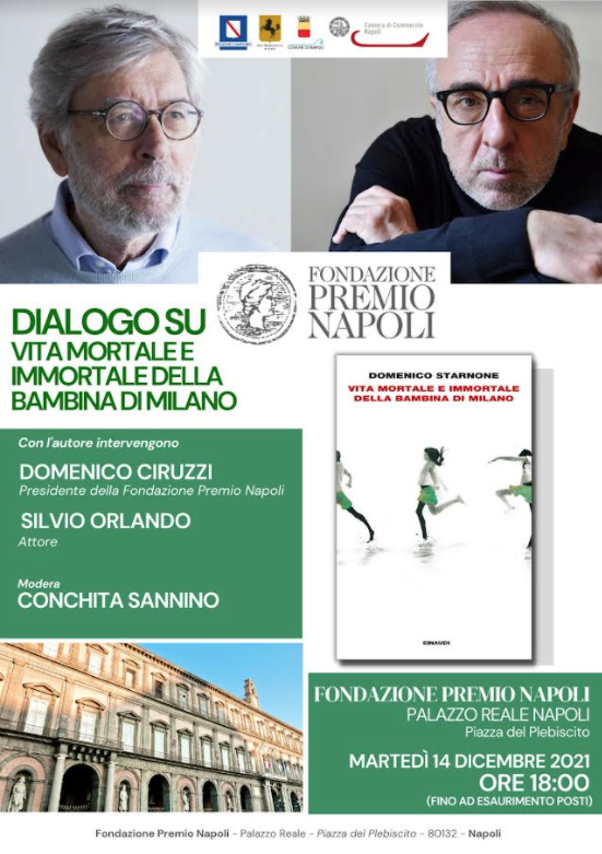 Domenico Starnone e Silvio Orlando alla Fondazione Premio Napoli