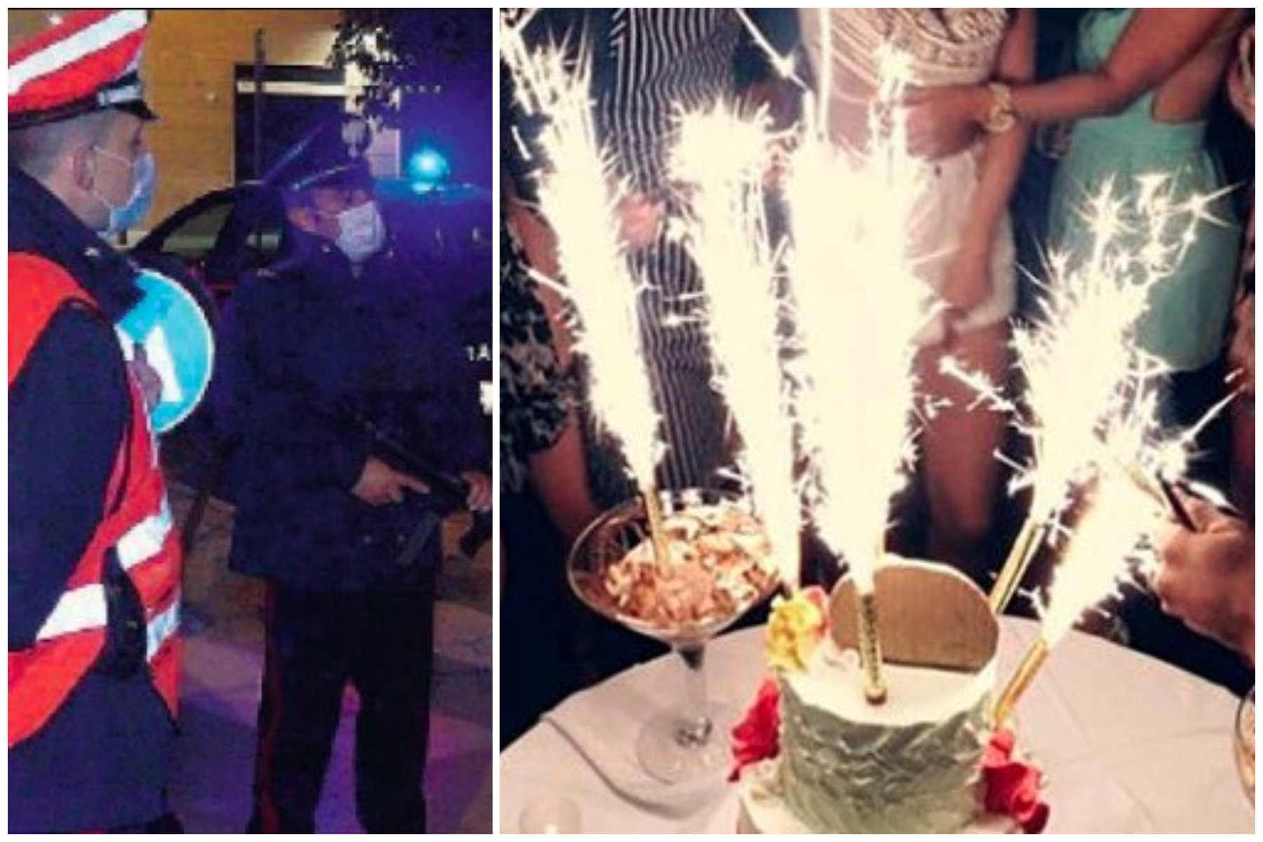 Follia a Sant'Antimo, festa di compleanno in zona rossa: blitz dei carabinieri